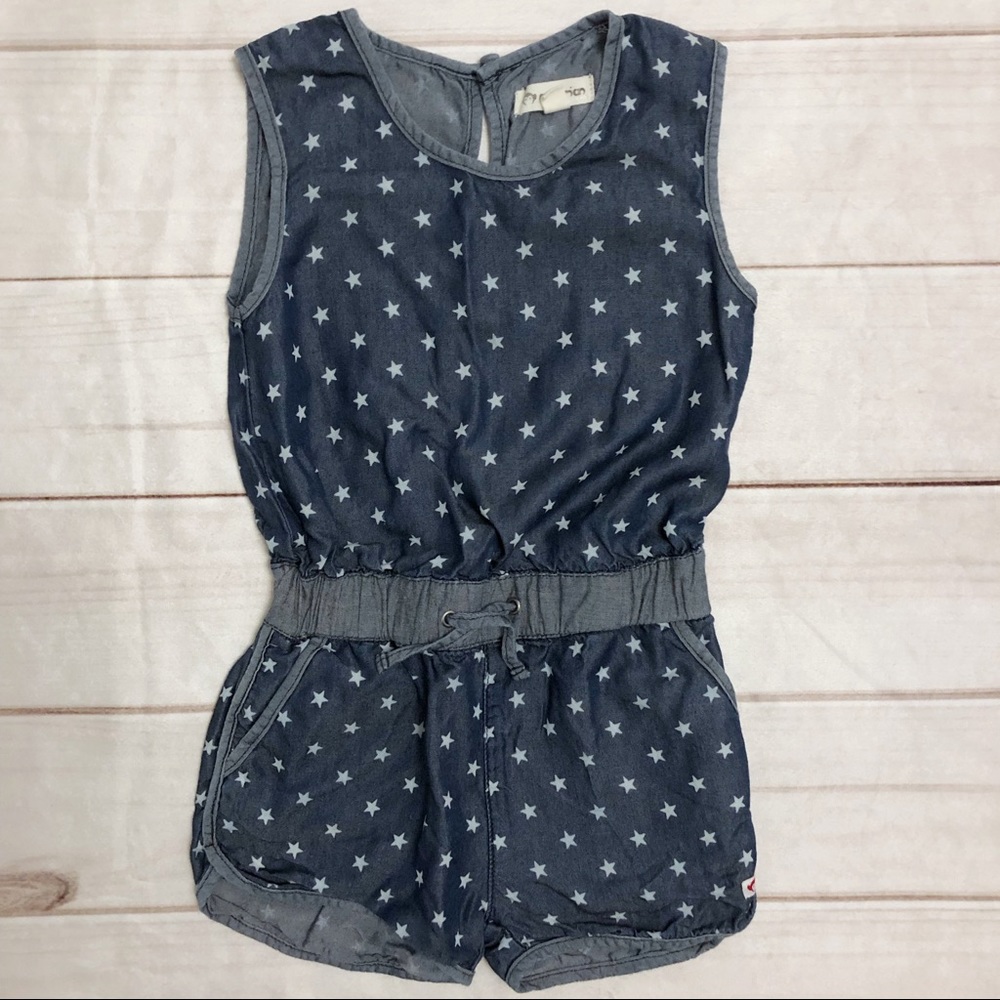 Appaman 4t denim romper VGUC